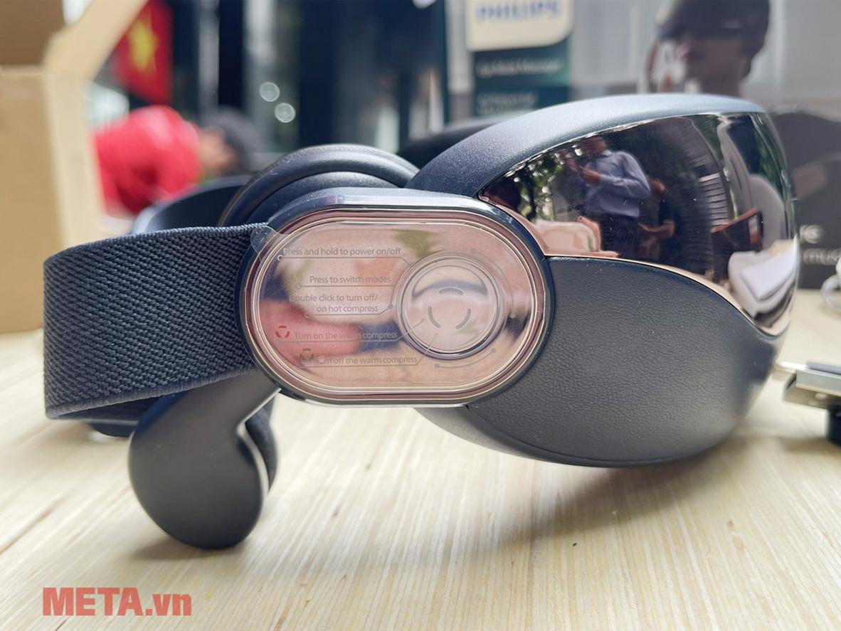 Túi khí 3D AirEase mang lại cảm giác massage chuyên sâu quanh mắt.