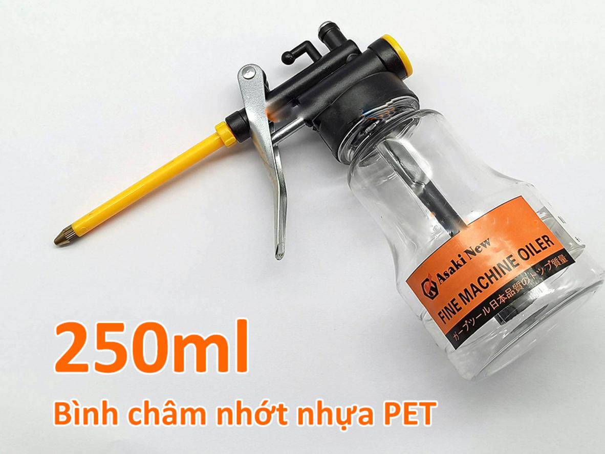 Vòi bơm dài thon, tay cầm chống trượt
