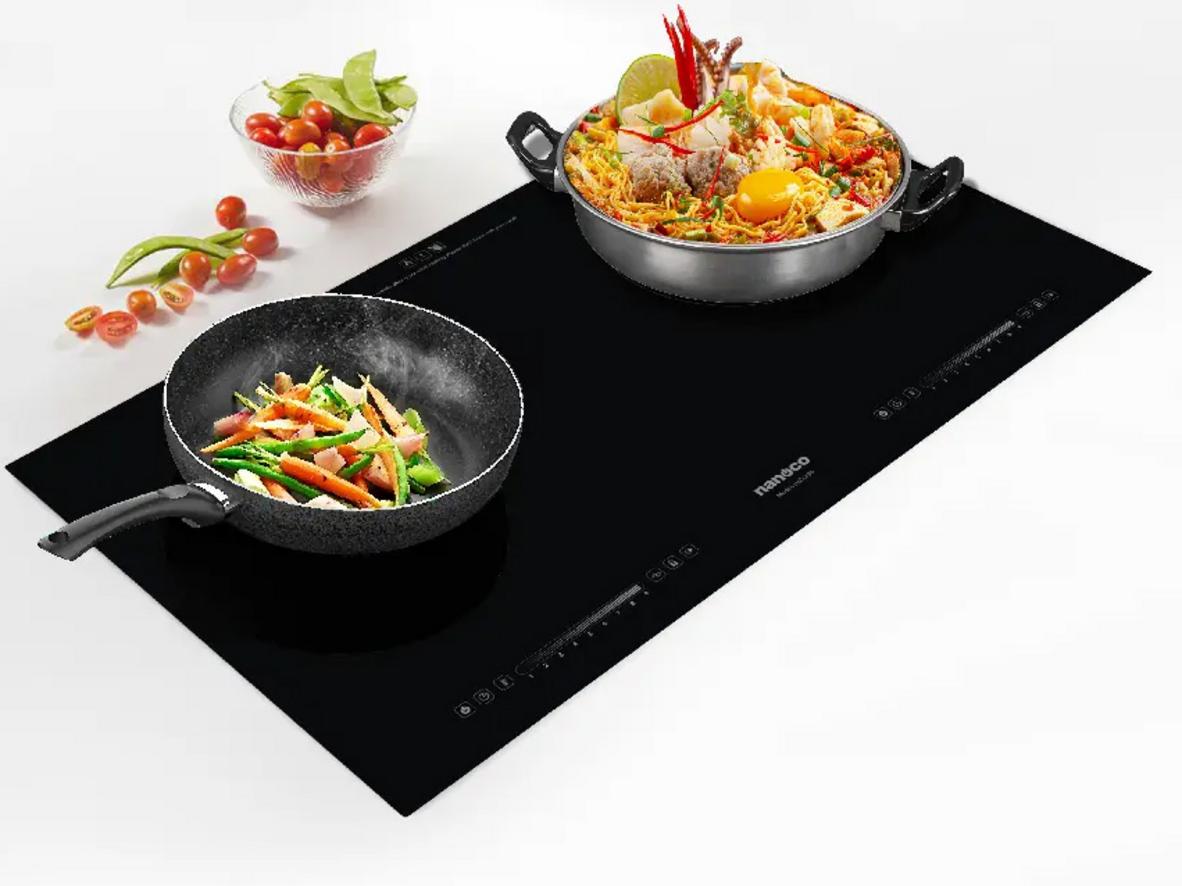 Vùng hồng ngoại 2.000W dùng được nhiều loại nồi