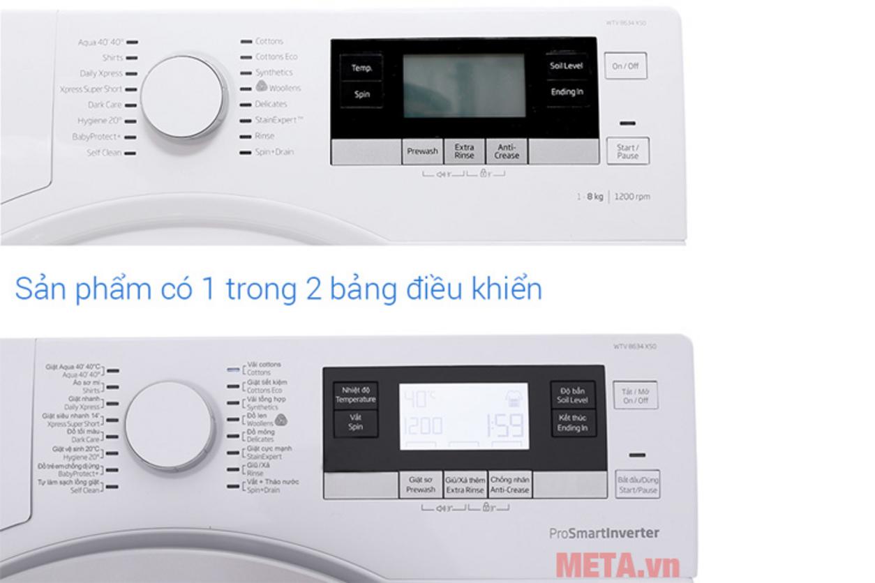 Vắt 1.200 vòng/phút giúp quần áo khô nhanh hơn sau giặt.