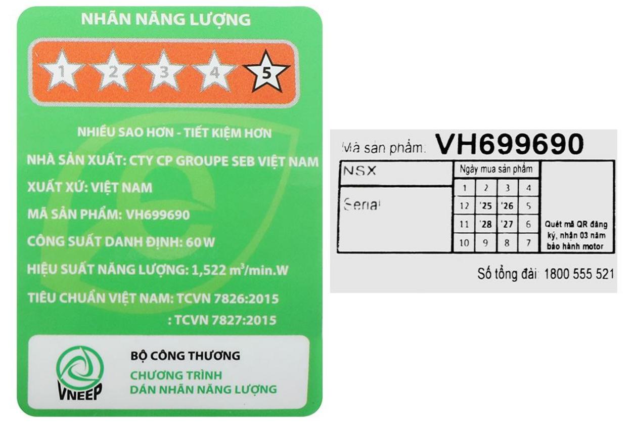 26 mức gió và 5 chế độ gió giúp tùy chỉnh linh hoạt.