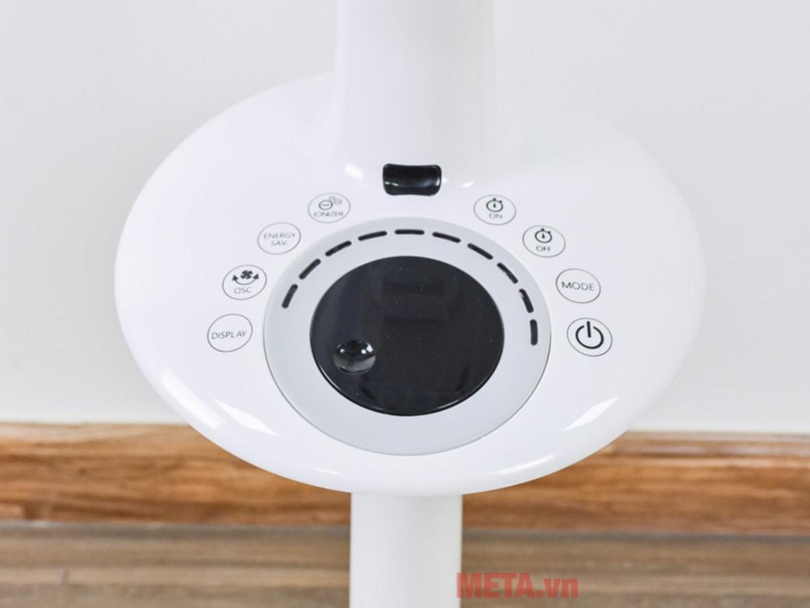 7 cánh quạt kết hợp động cơ BLDC cho luồng gió êm hơn.