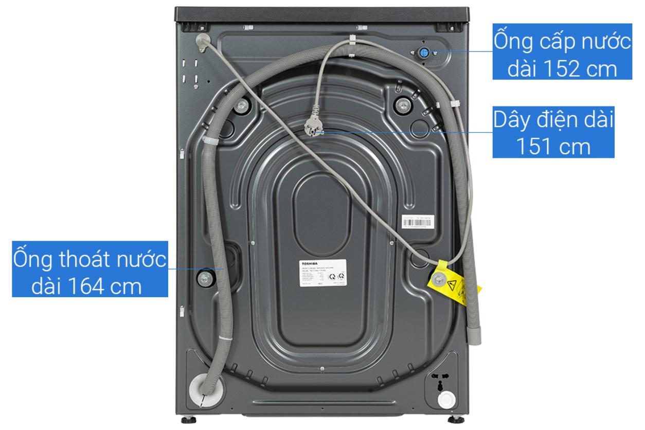 Dung lượng 9.5kg phù hợp gia đình 5–7 người.