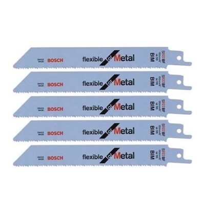 Bộ 5 lưỡi cưa kiếm sắt Bosch S922BF (2608656014) chính hãng Bosch.