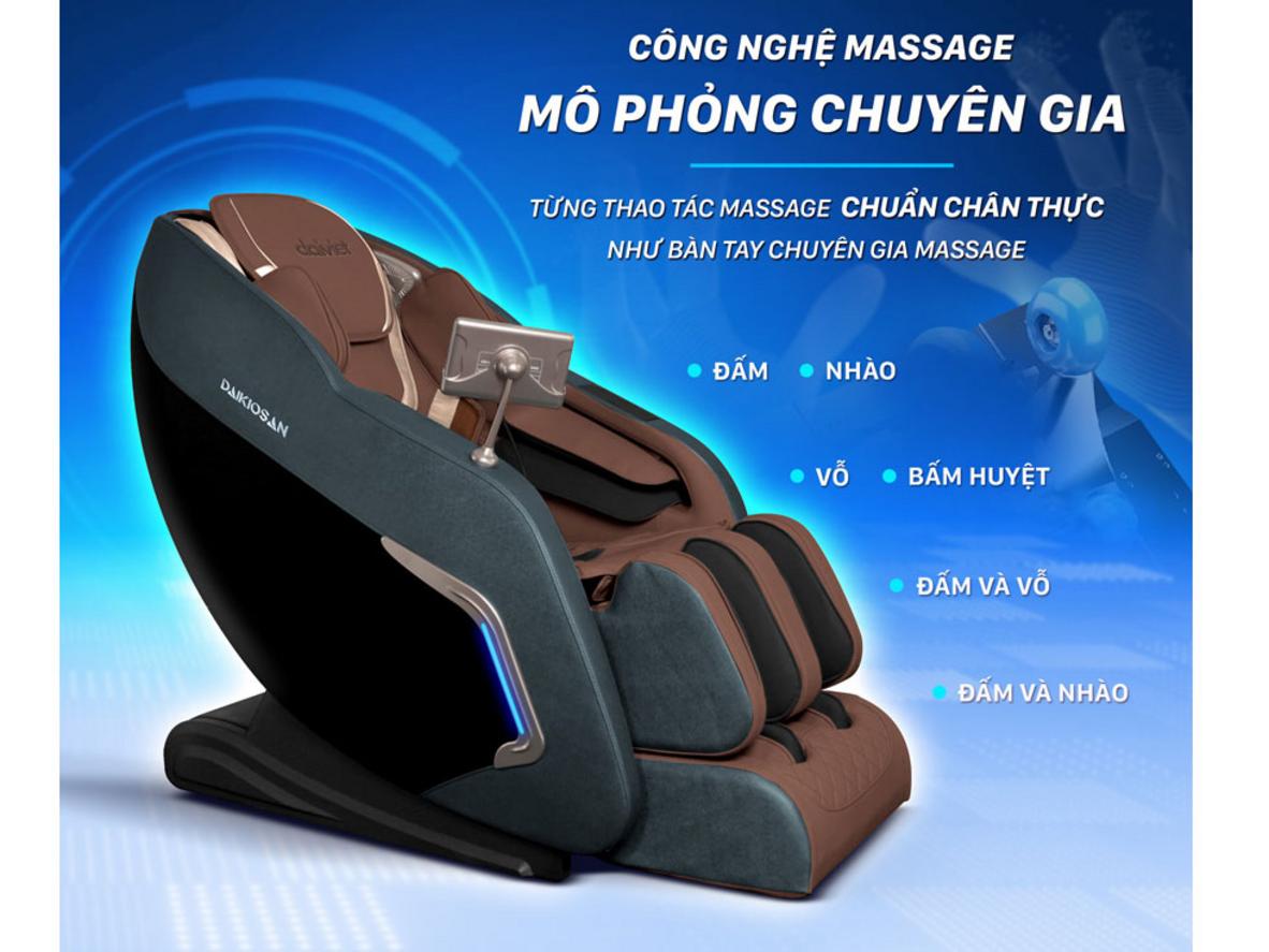 AI Scan Body cá nhân hóa bài massage