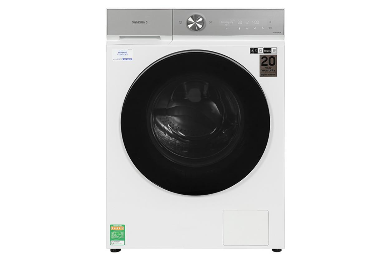 AI Wash và AI Dispenser giúp máy tự tối ưu chu trình và giảm thao tác hằng ngày.