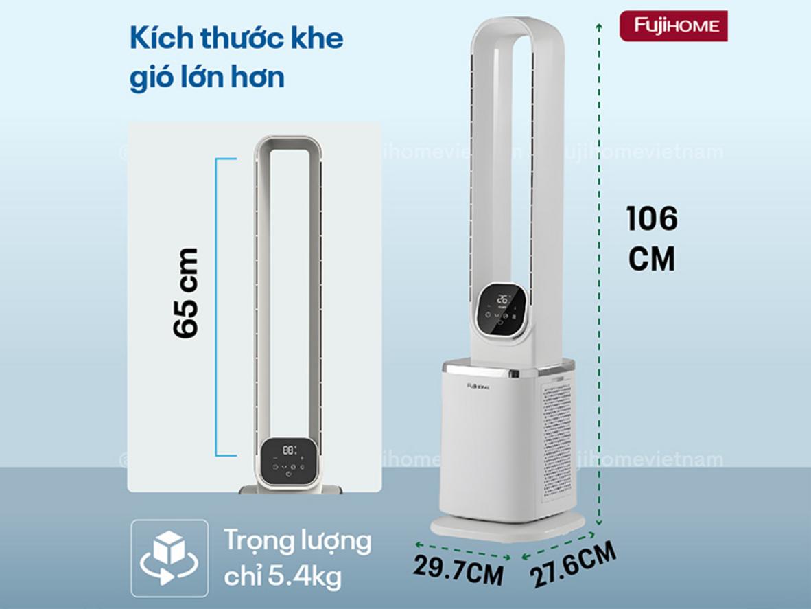 Thiết kế không cánh an toàn cho gia đình