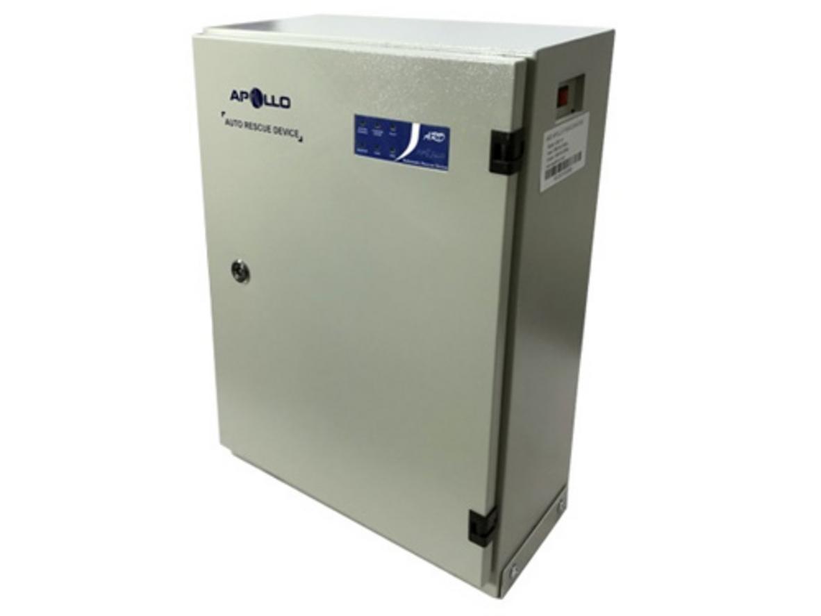 Apollo ARD25 17KW hỗ trợ cứu hộ tự động cho thang máy 3 pha khi mất điện.