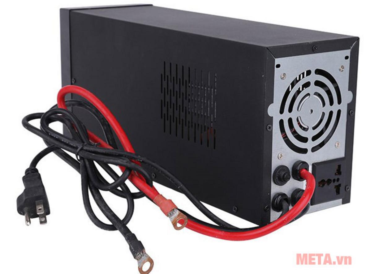 Mức tải thực tế 600W cho nhu cầu dự phòng cơ bản.