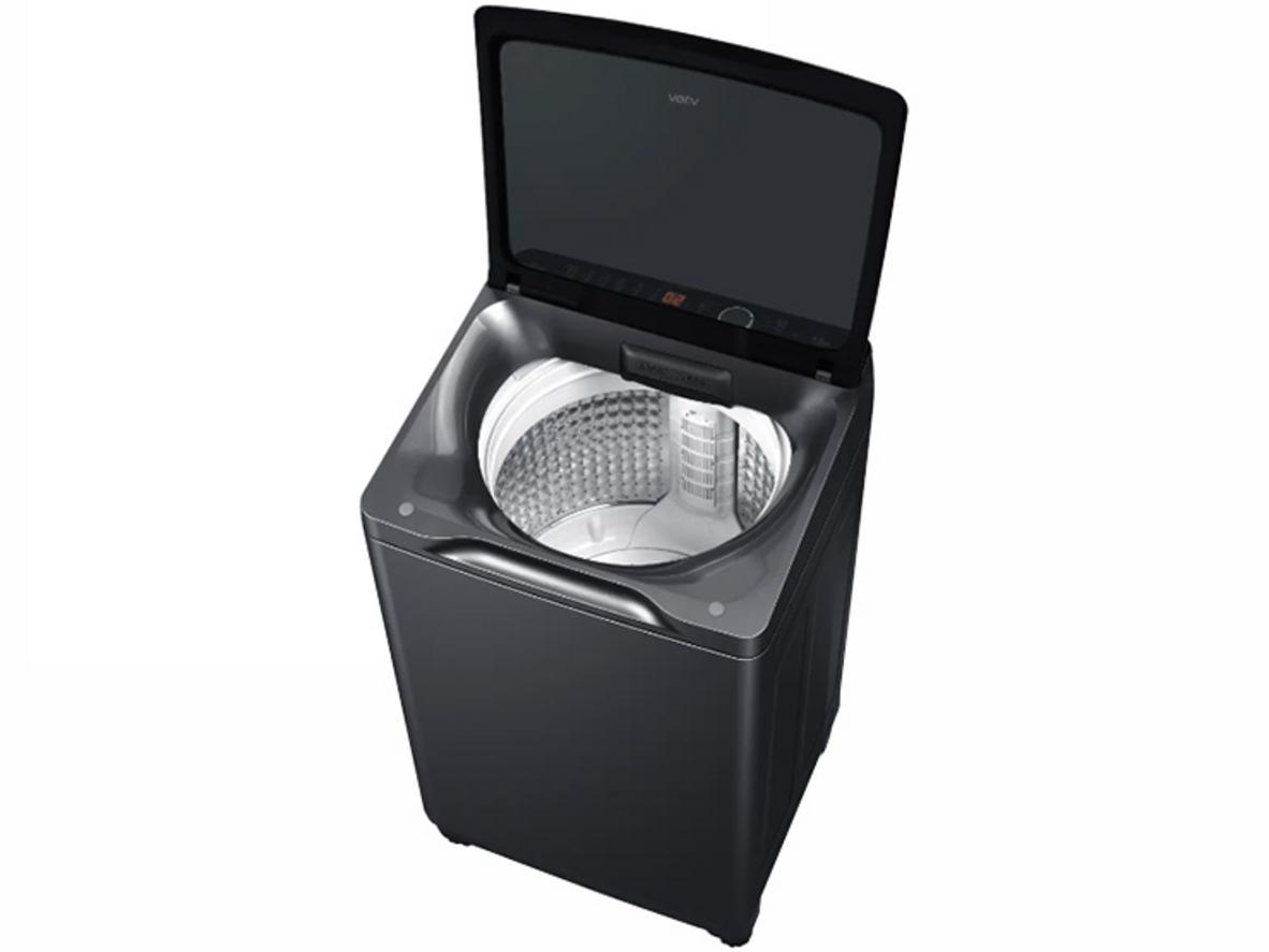 Twin Pulsator tạo xoáy nước mạnh, hỗ trợ giặt sạch và giảm xoắn rối.
