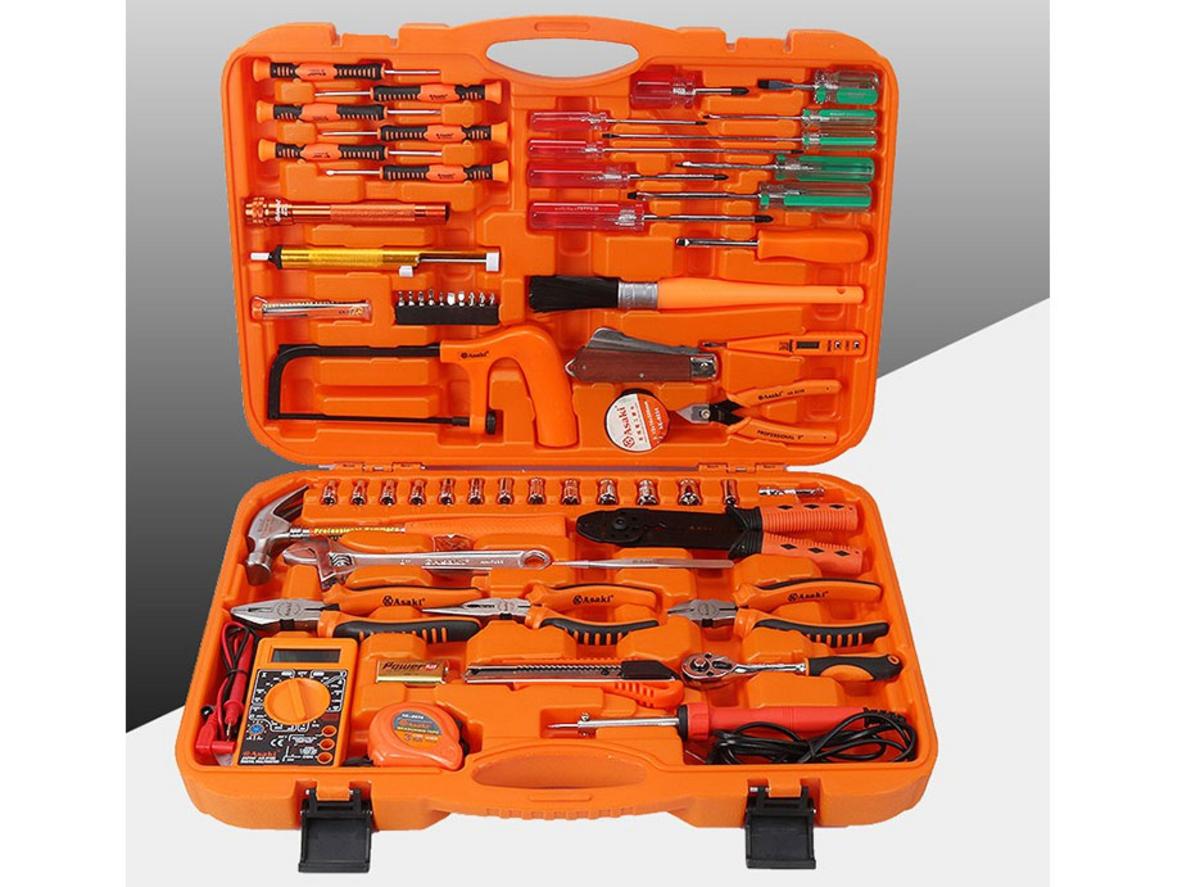 65 chi tiết đồng bộ giúp người dùng có ngay bộ đồ nghề đủ dùng cho nhiều tác vụ kỹ thuật.