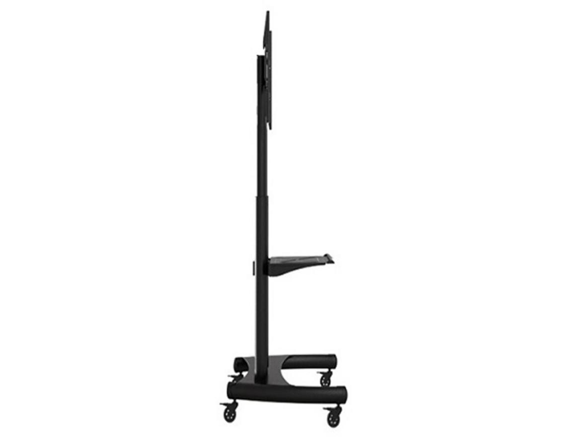 4 bánh xe có phanh giúp đẩy dễ và cố định chắc khi sử dụng.