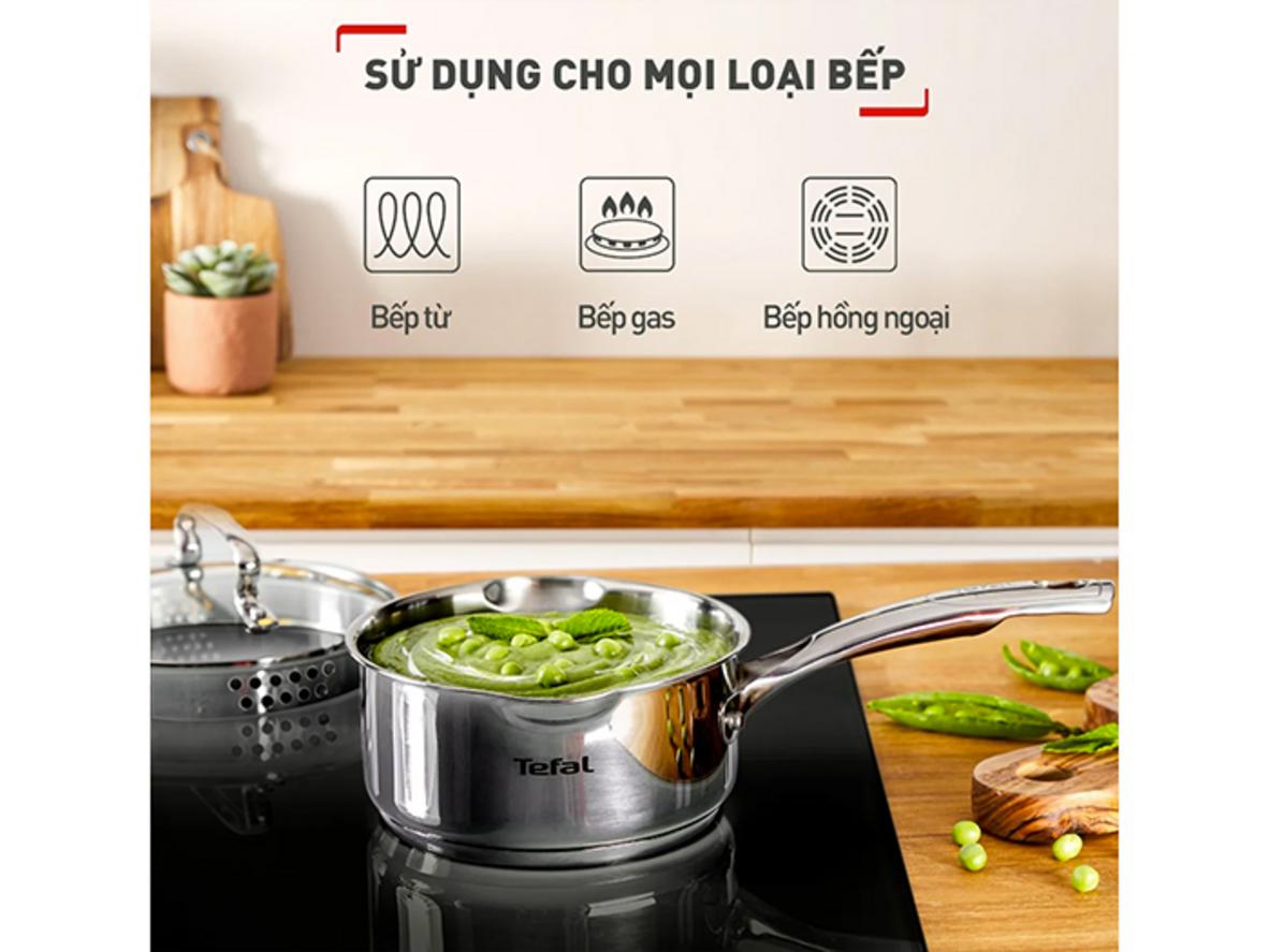 3 kích cỡ nồi đáp ứng linh hoạt các món nấu trong gia đình.