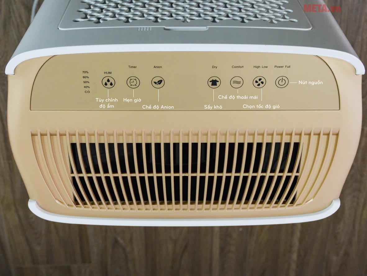 Bảng điều khiển cảm ứng giúp Airko ER-630E dễ thao tác