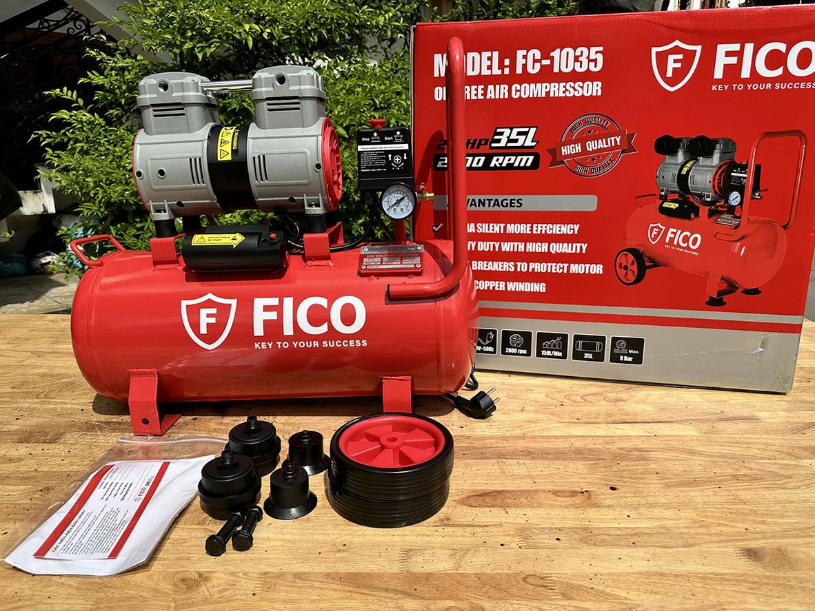 Bình 35 lít và khả năng nạp nhanh giúp tiết kiệm thời gian chờ.