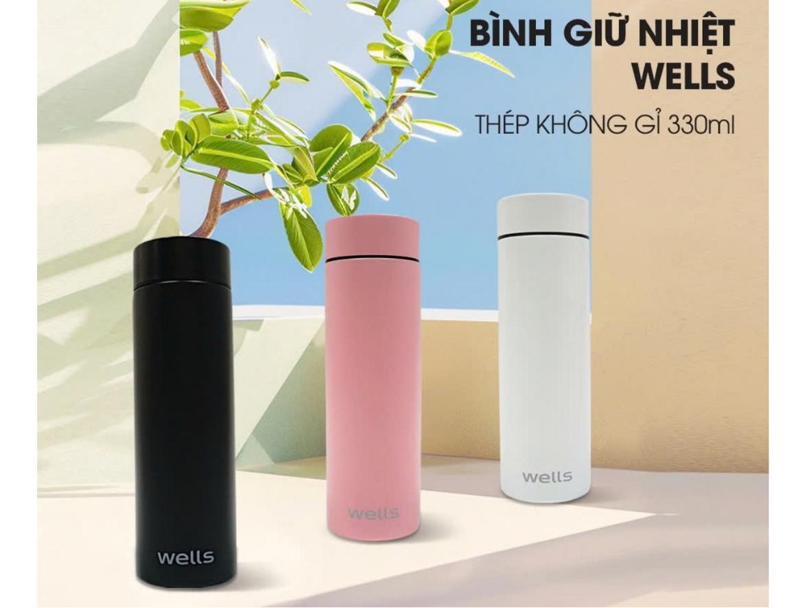Dung tích 330ml nhỏ gọn, dễ mang theo.