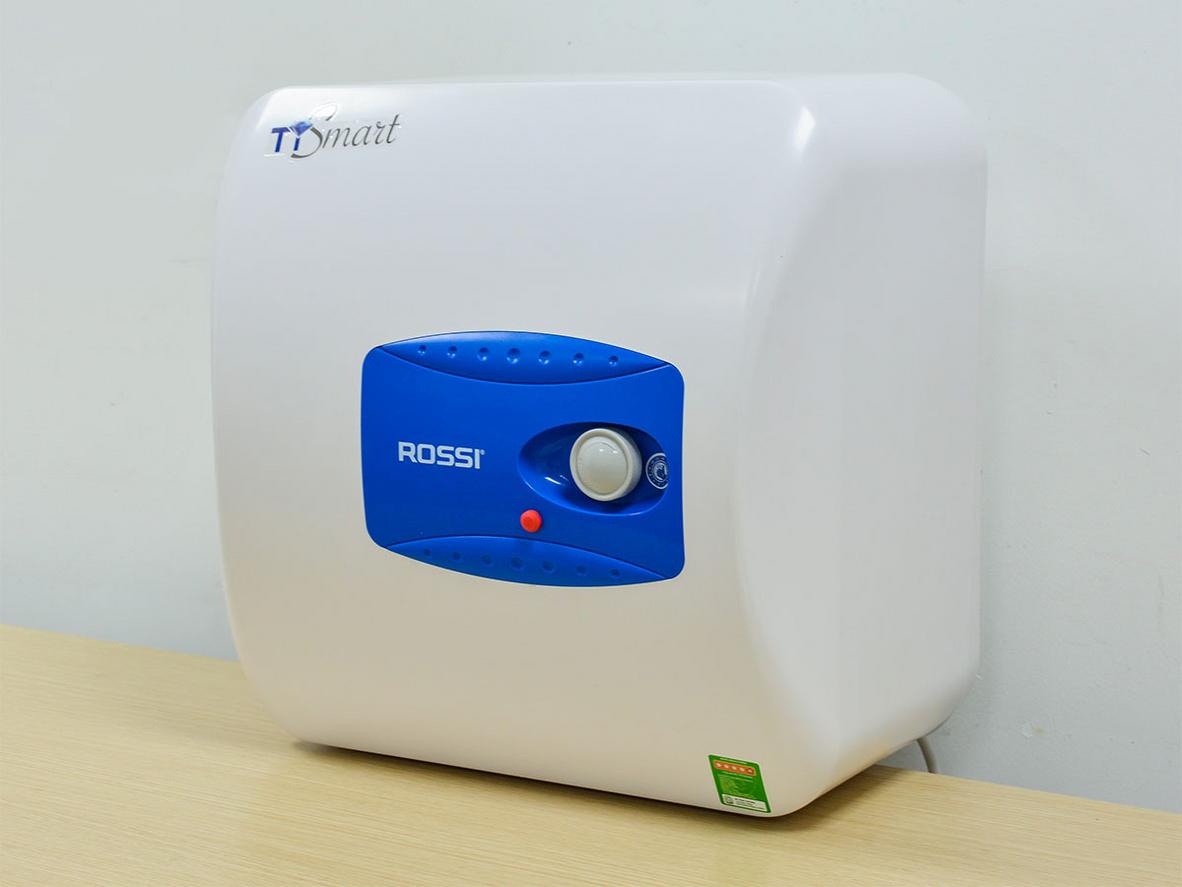 Tổng quan Bình nóng lạnh chống giật Rossi RST 30SQ Ti smart - 30 lít