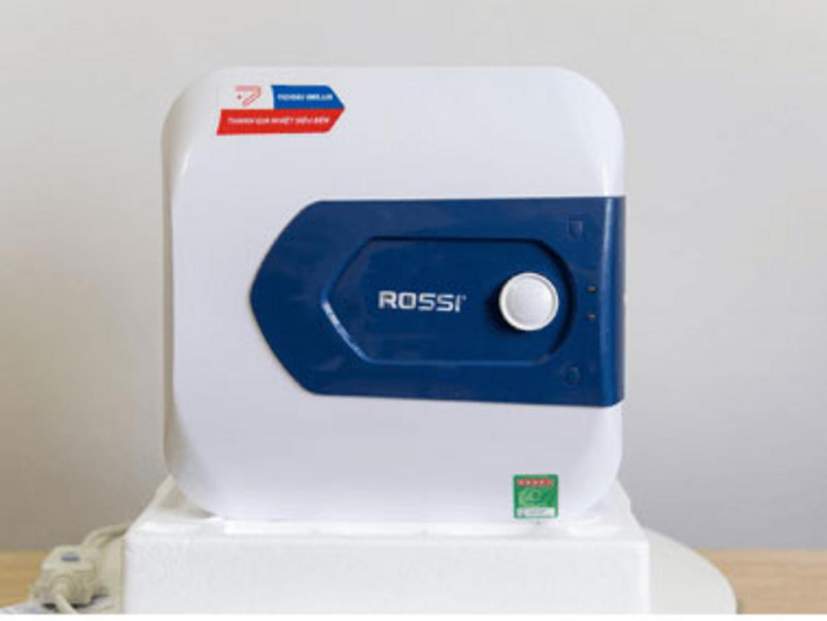 Tổng quan Bình nóng lạnh Rossi Dello RDO-30SQ 30L vuông