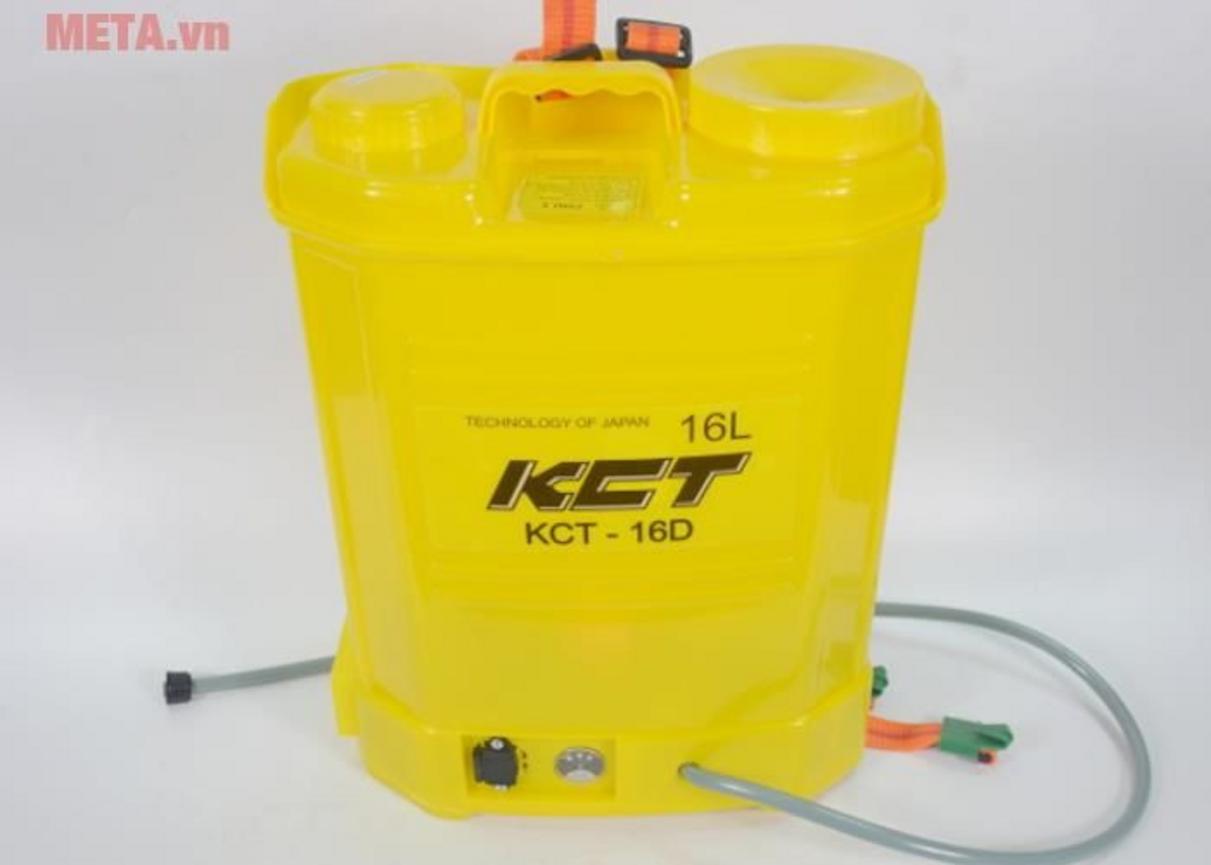 KCT 16D phun ổn định, giảm công bơm tay và phù hợp xử lý diện tích lớn.