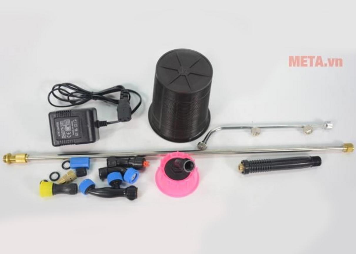 Bình phun thuốc diệt côn trùng KCT 16D phun điện 16 lít, phù hợp cho hộ gia đình và nhà vườn.
