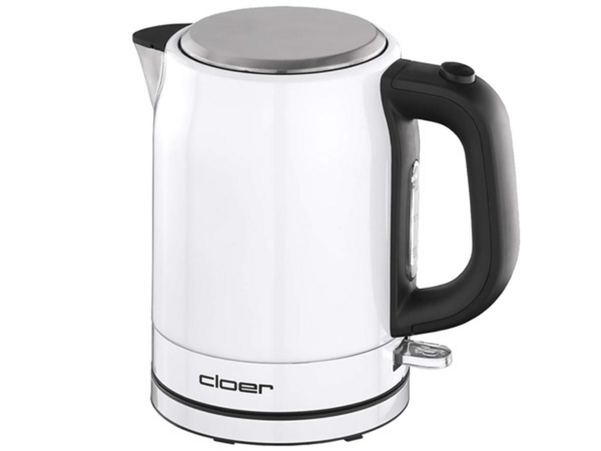 Bình siêu tốc Cloer 4511 nhỏ gọn, inox bền và phù hợp dùng hằng ngày.