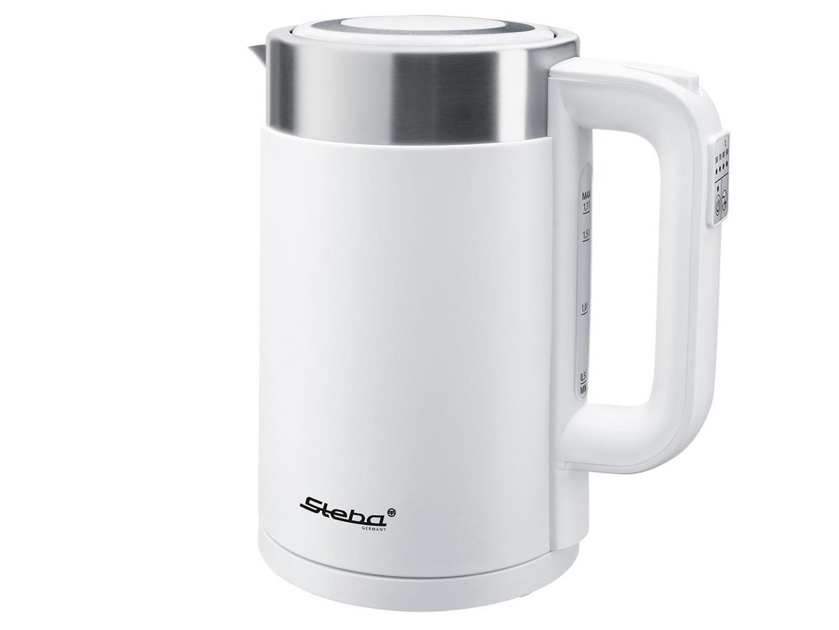 Steba WK 11 nổi bật với đun nhanh, chỉnh nhiệt linh hoạt và thiết kế 2 lớp an toàn.