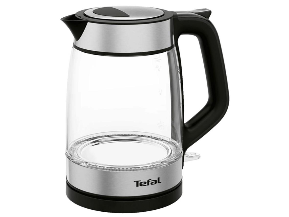 Bình siêu tốc thủy tinh Tefal KI605830 có thiết kế đẹp bếp, phù hợp không gian gia đình hiện đại.