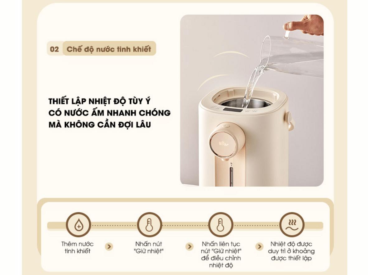 Các tính năng nổi bật giúp Bear SB-BTD5L tiện dụng hơn trong sinh hoạt hằng ngày.