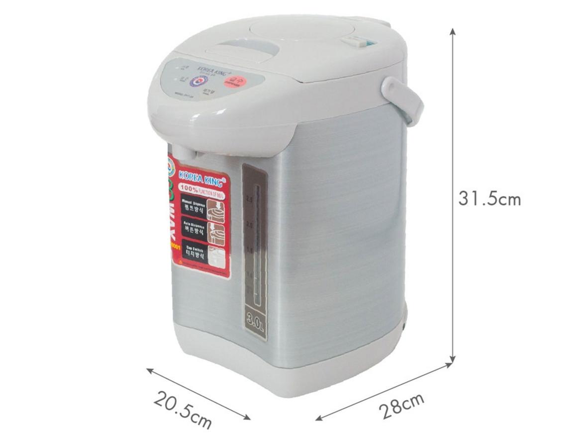 Công suất 750W giúp bình đun nhanh, phù hợp nhu cầu nước nóng hằng ngày.