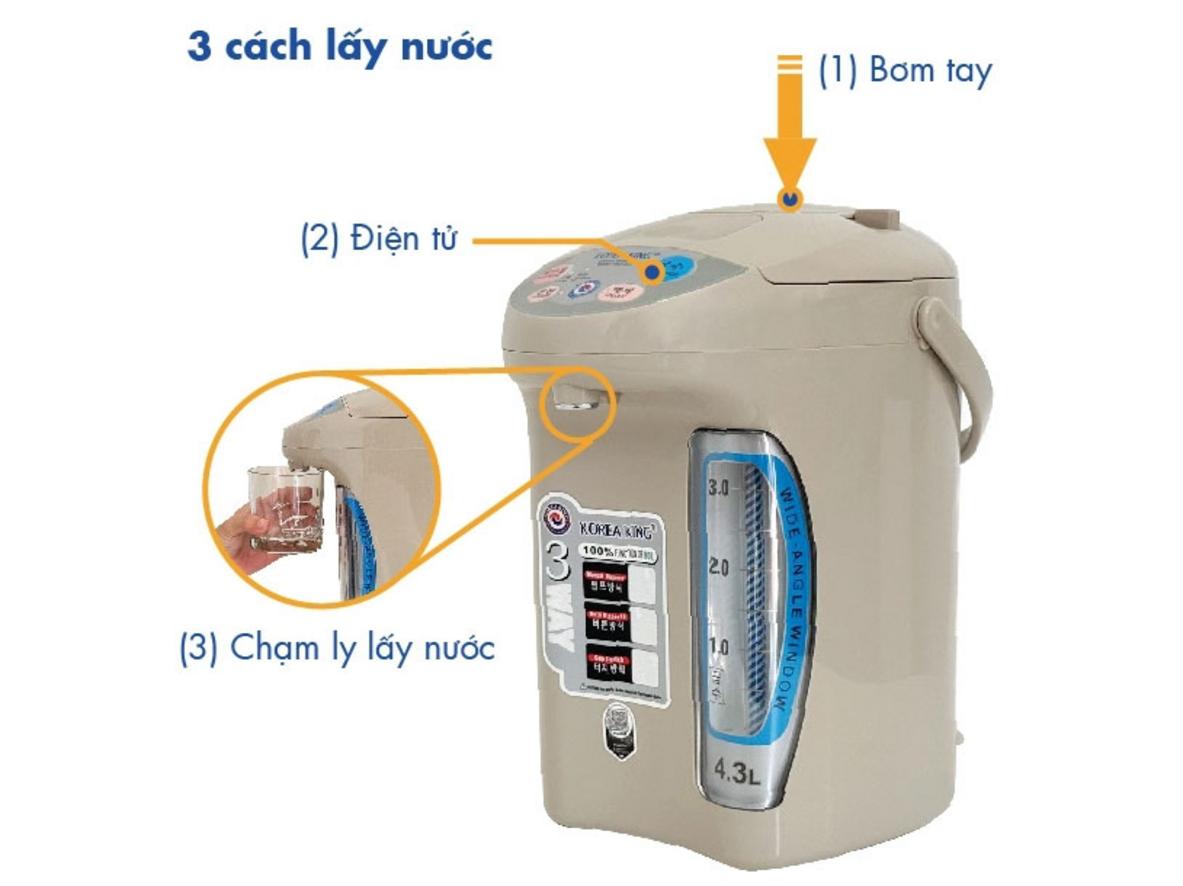 Giải pháp nước nóng tiện lợi cho trà, cà phê, mì và nước ấm mỗi ngày.
