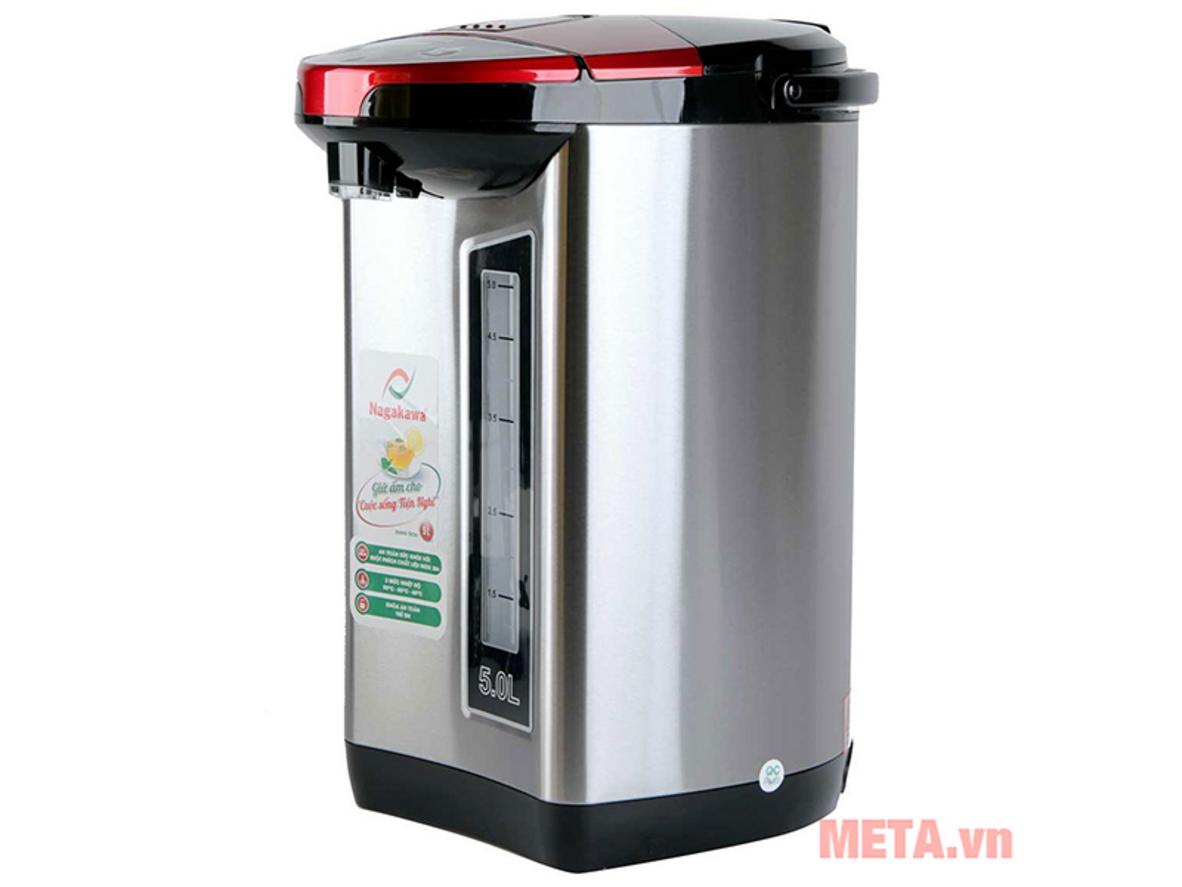 Công suất 750W giúp đun nước nhanh, đáp ứng nhu cầu sử dụng liên tục.