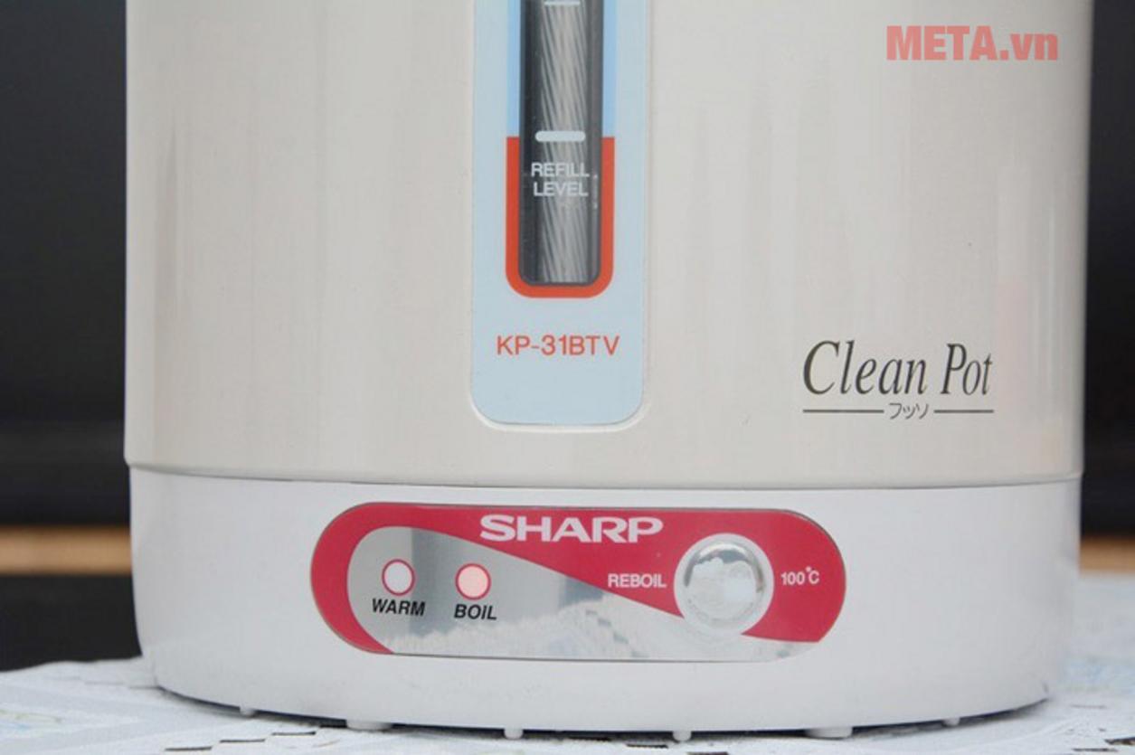 Các chi tiết sử dụng hằng ngày của Sharp KP-31BTV 2,8 lít.