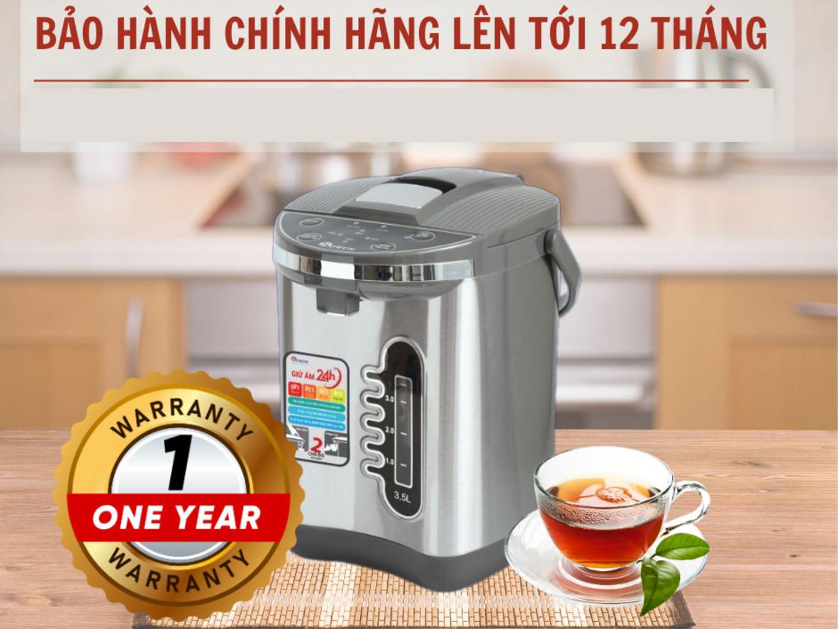 Các tính năng chính của Sowun SW 1668 giúp dùng nước nóng tiện và an toàn hơn.