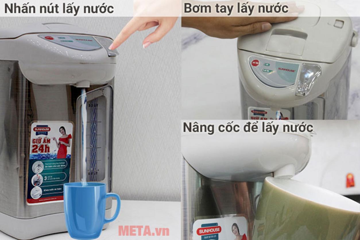 Giữ ấm ổn định giúp nước nóng luôn sẵn sàng cho sinh hoạt hằng ngày.