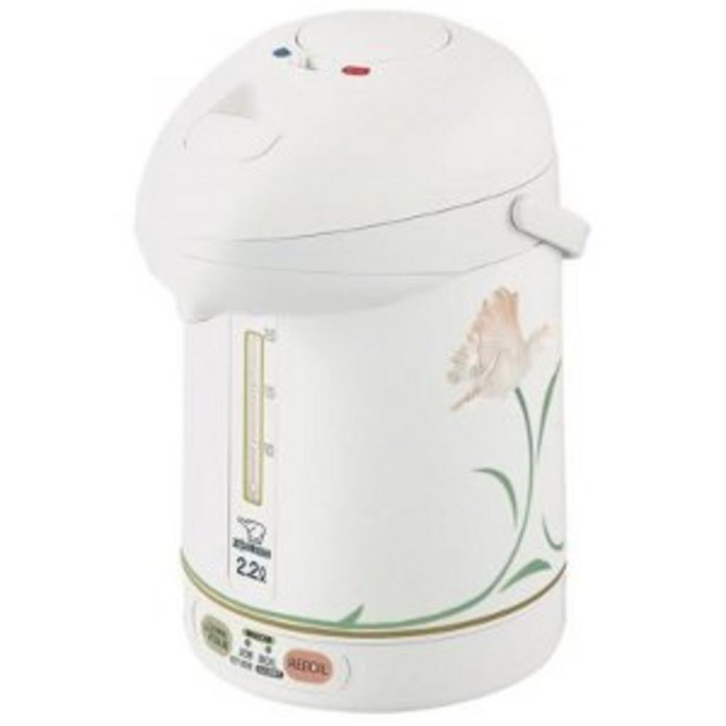 Bình thủy điện Zojirushi CW-PZQ22H-TK dung tích 2.2 lít, phù hợp dùng hằng ngày cho gia đình và văn phòng nhỏ.