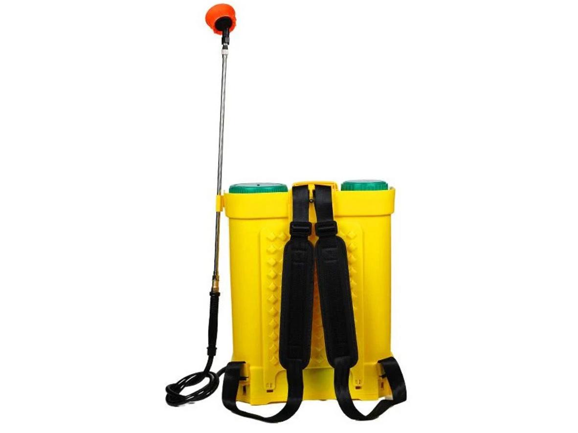Dung tích 20 lít kết hợp ắc quy 12V/8AH cho phiên làm việc linh hoạt.