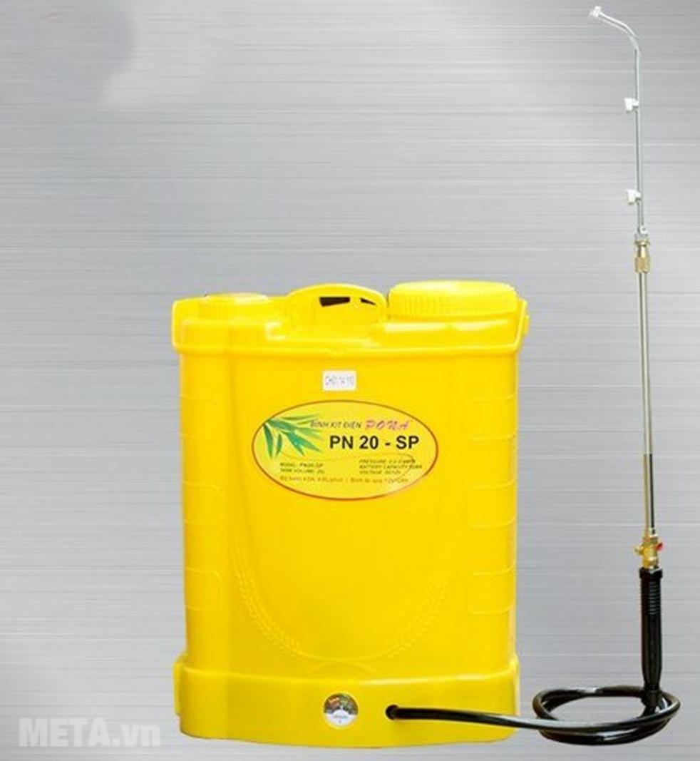 Bình xịt điện Pona PN20-SP dung tích 20 lít, phù hợp cho phun xịt diện rộng.