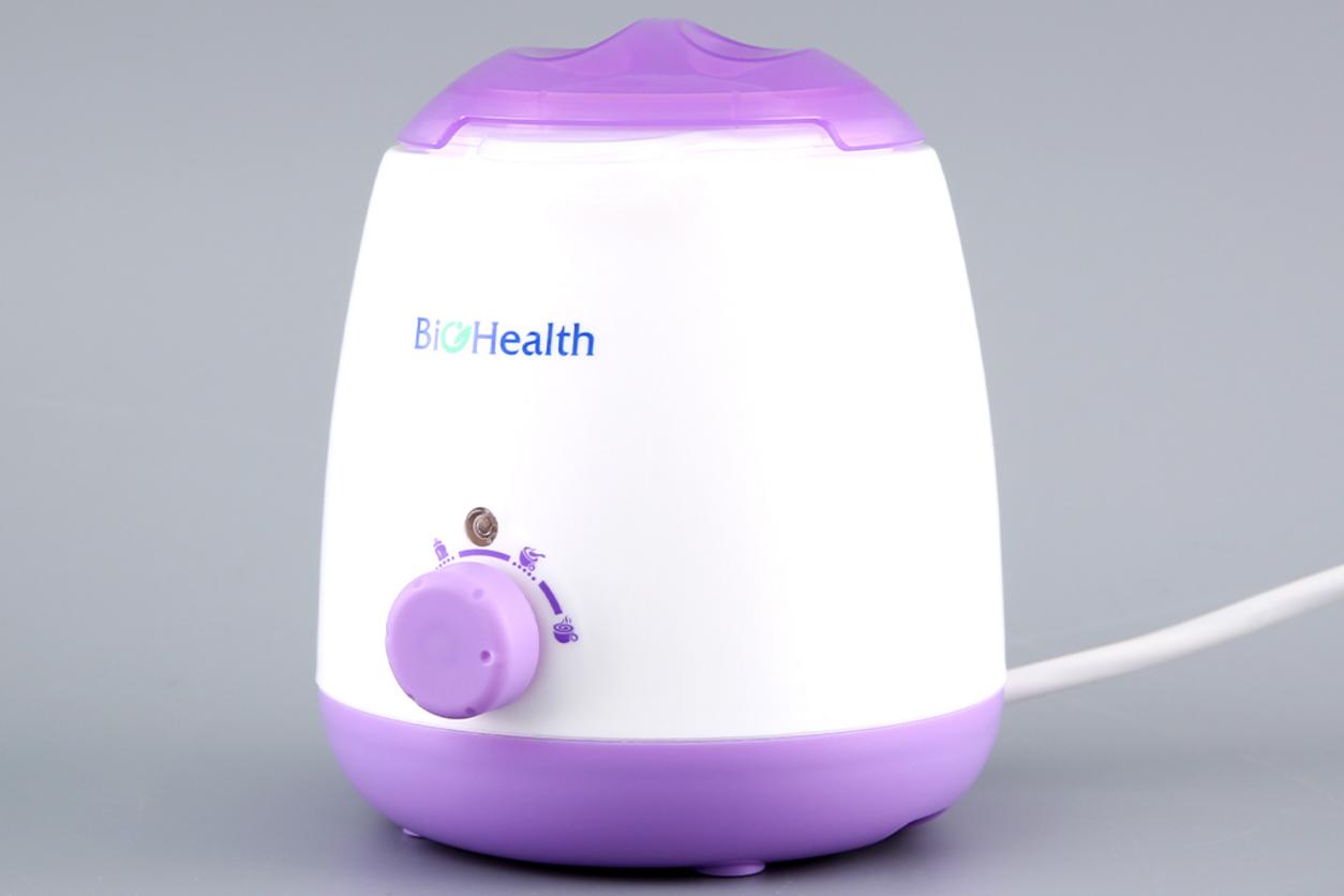 Nhựa PP không BPA và đế thép không gỉ tăng độ an toàn.