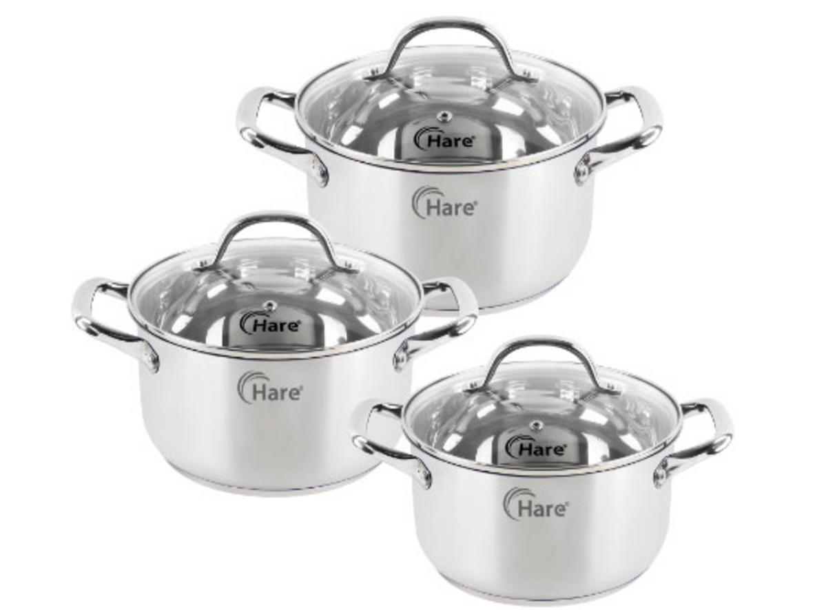 Bộ 3 nồi Inox Hare HR-S335