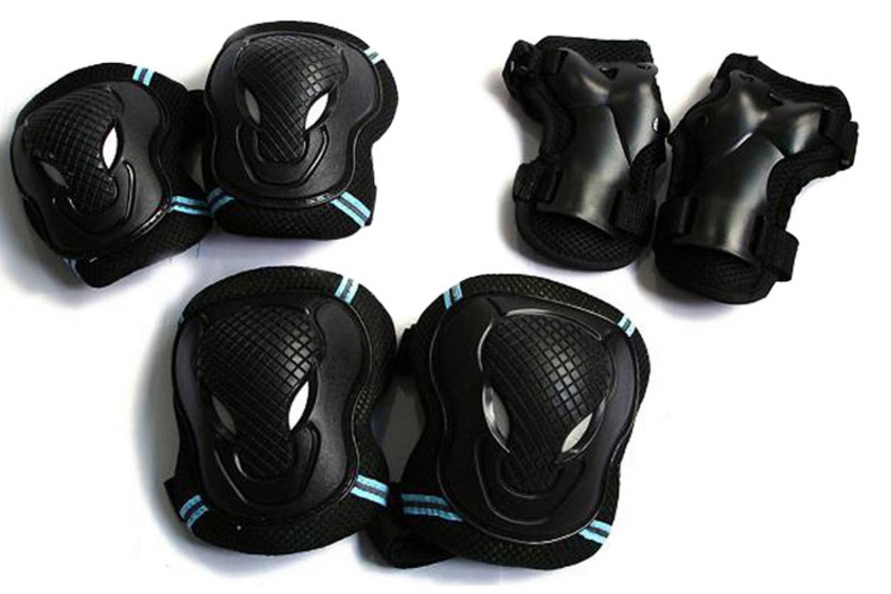 Bộ bảo vệ Patin cỡ to gồm đủ 3 nhóm bảo hộ cơ bản cho người mới chơi và người vóc dáng lớn.