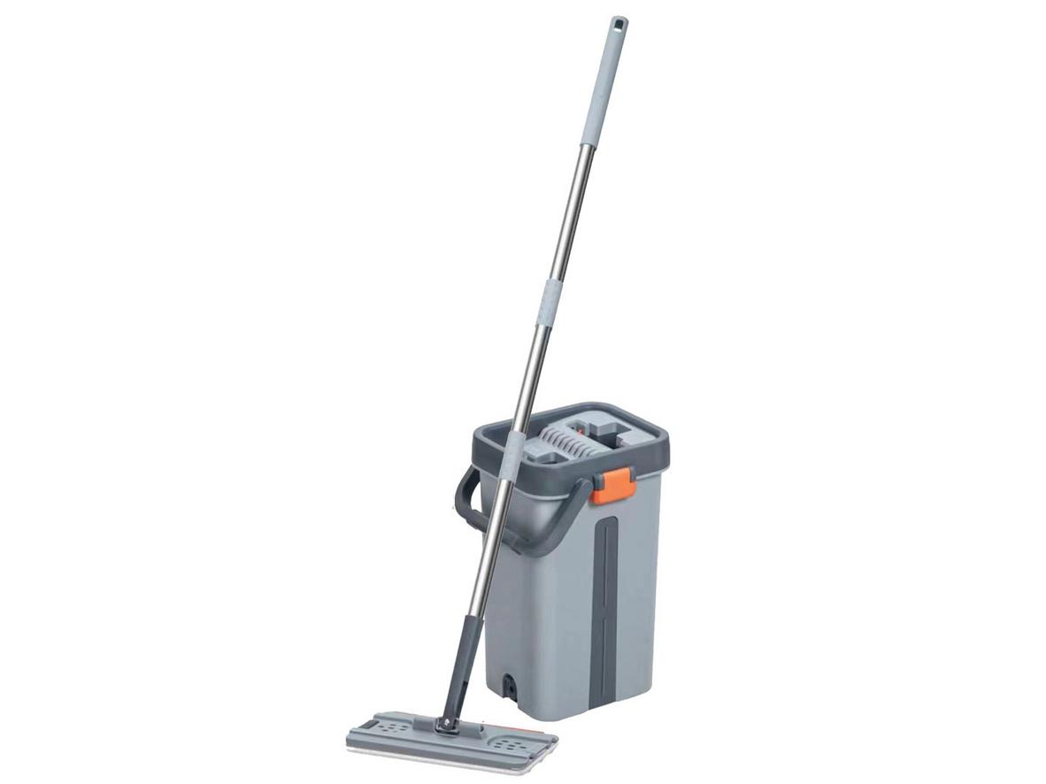 Bộ cây lau nhà Sumika C38 thiết kế tự vắt 2 ngăn, gọn và dễ dùng cho gia đình.