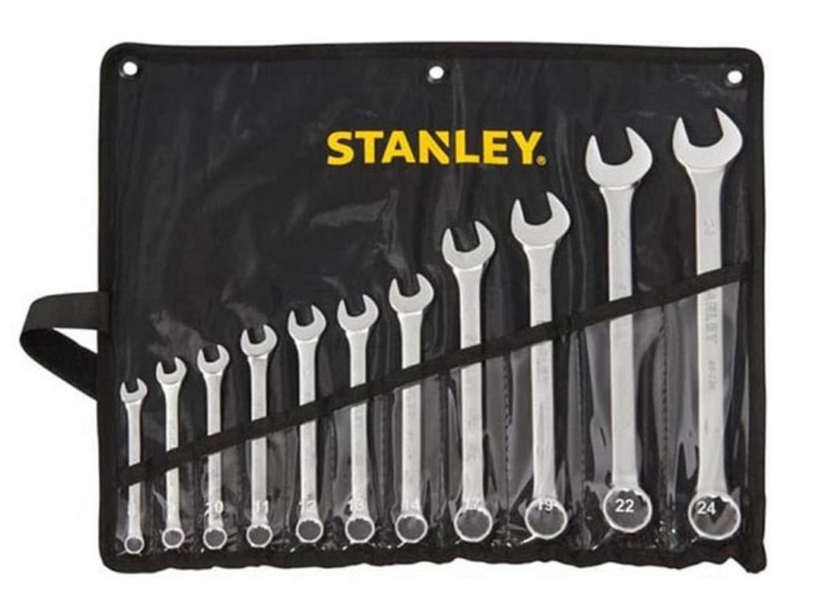 Bộ cờ lê vòng miệng 11 chi tiết Stanley STMT80942-8 (8mm - 24mm)
