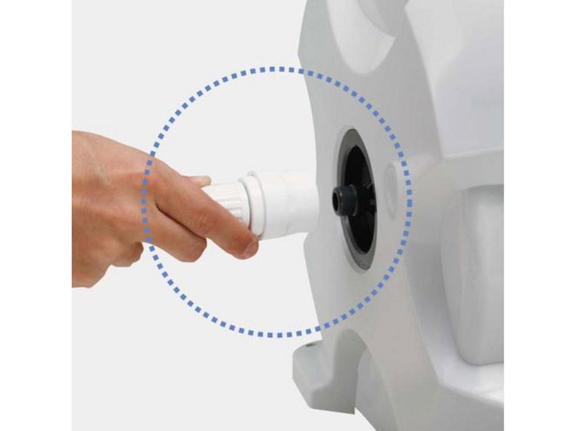 Chi tiết thiết kế và cơ chế thu dây tự động của Takagi R715FJC2.