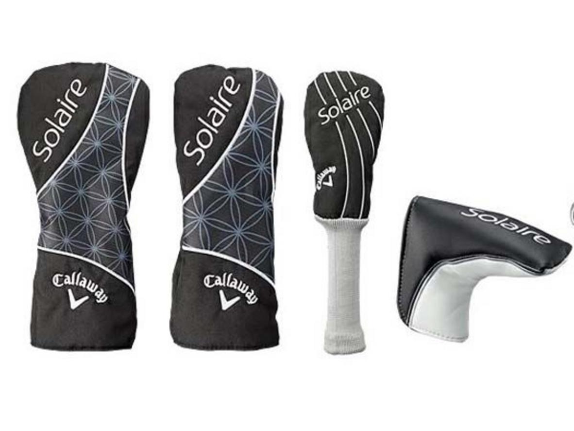 Bộ gậy golf Fullset Callaway Solaire 18 Lady gồm 8 gậy và 1 túi đựng, thiết kế nhẹ tay cho golfer nữ.