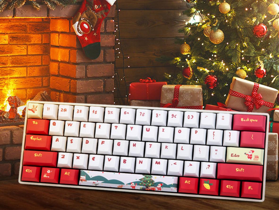 Cận cảnh PBT thick và công nghệ in Dye-Sub trên bộ keycap Noel của Newmen.