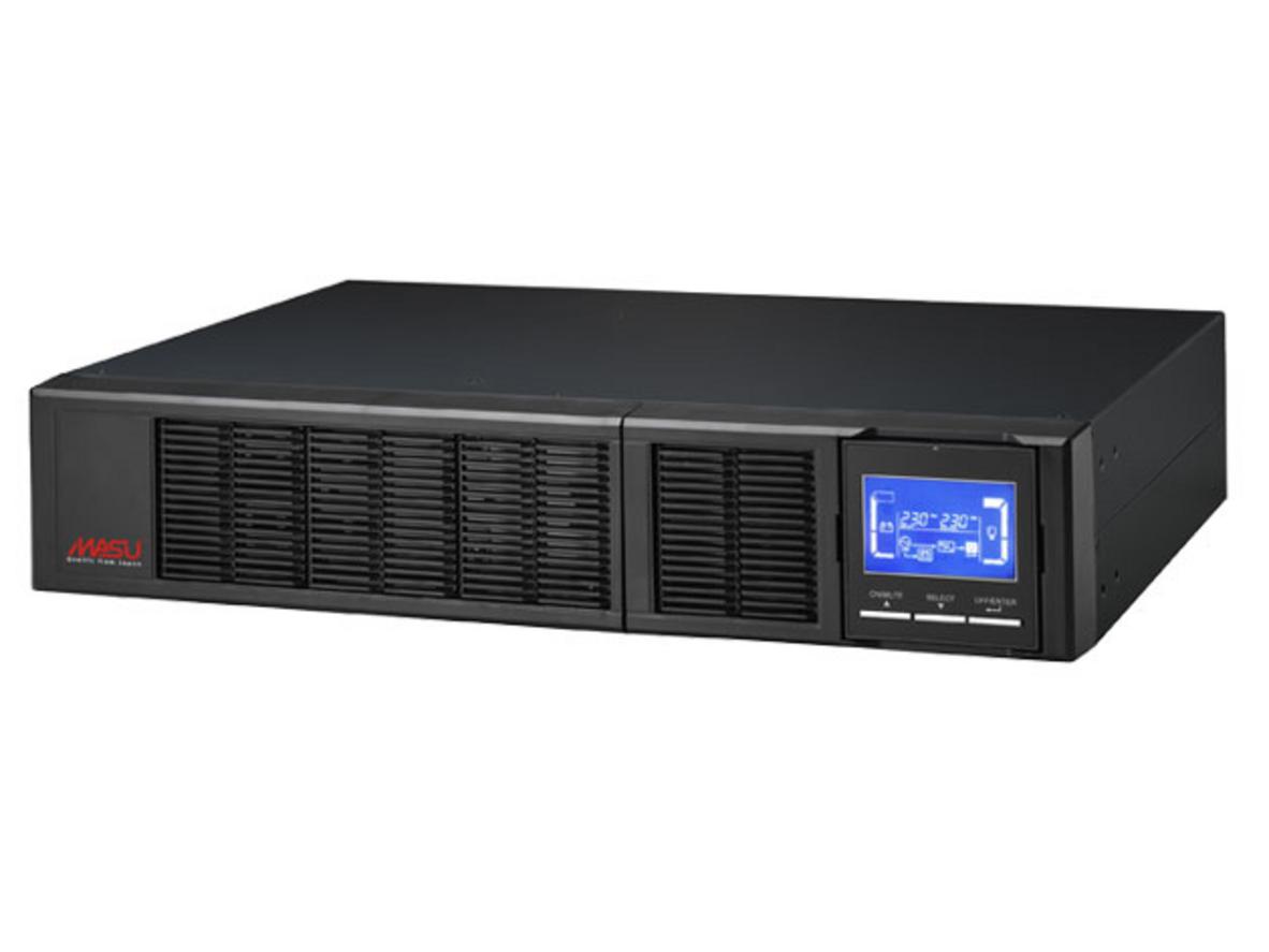 Masu MS-6KRS LCD lắp rack gọn, phù hợp server và thiết bị mạng cần nguồn sạch.
