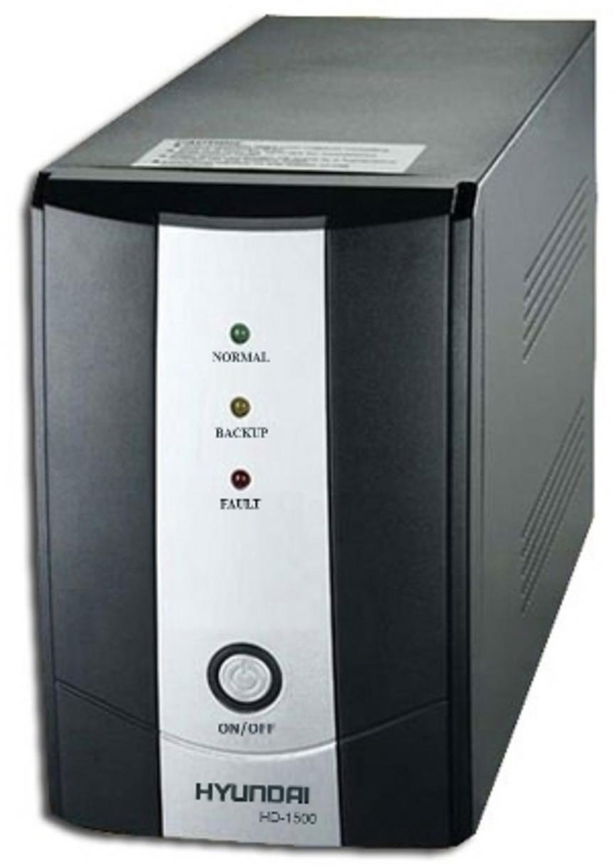 Hyundai HD-1500 công suất 1500VA/900W phù hợp cho camera, máy tính và thiết bị mạng.