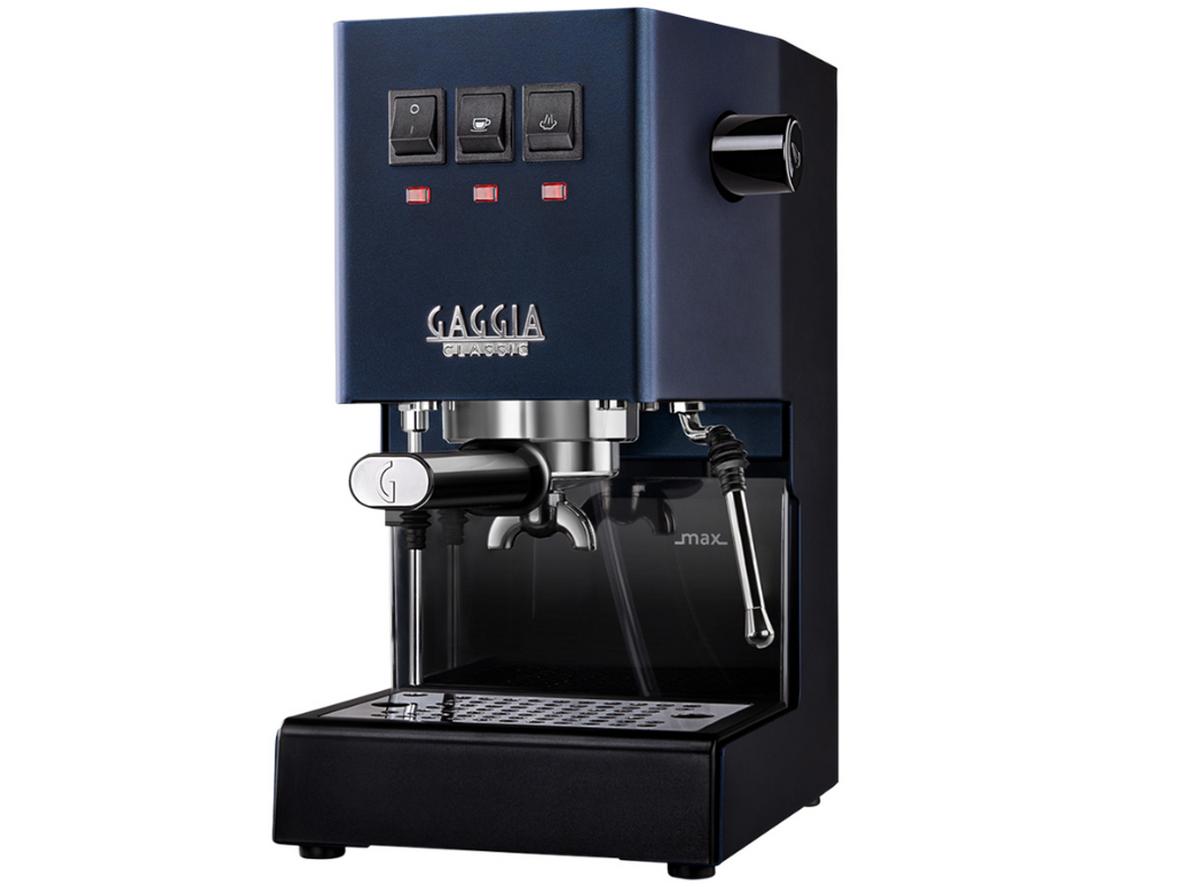 Boiler đồng thau không chì 125 ml giúp Gaggia Classic E24 giữ nhiệt tốt hơn.