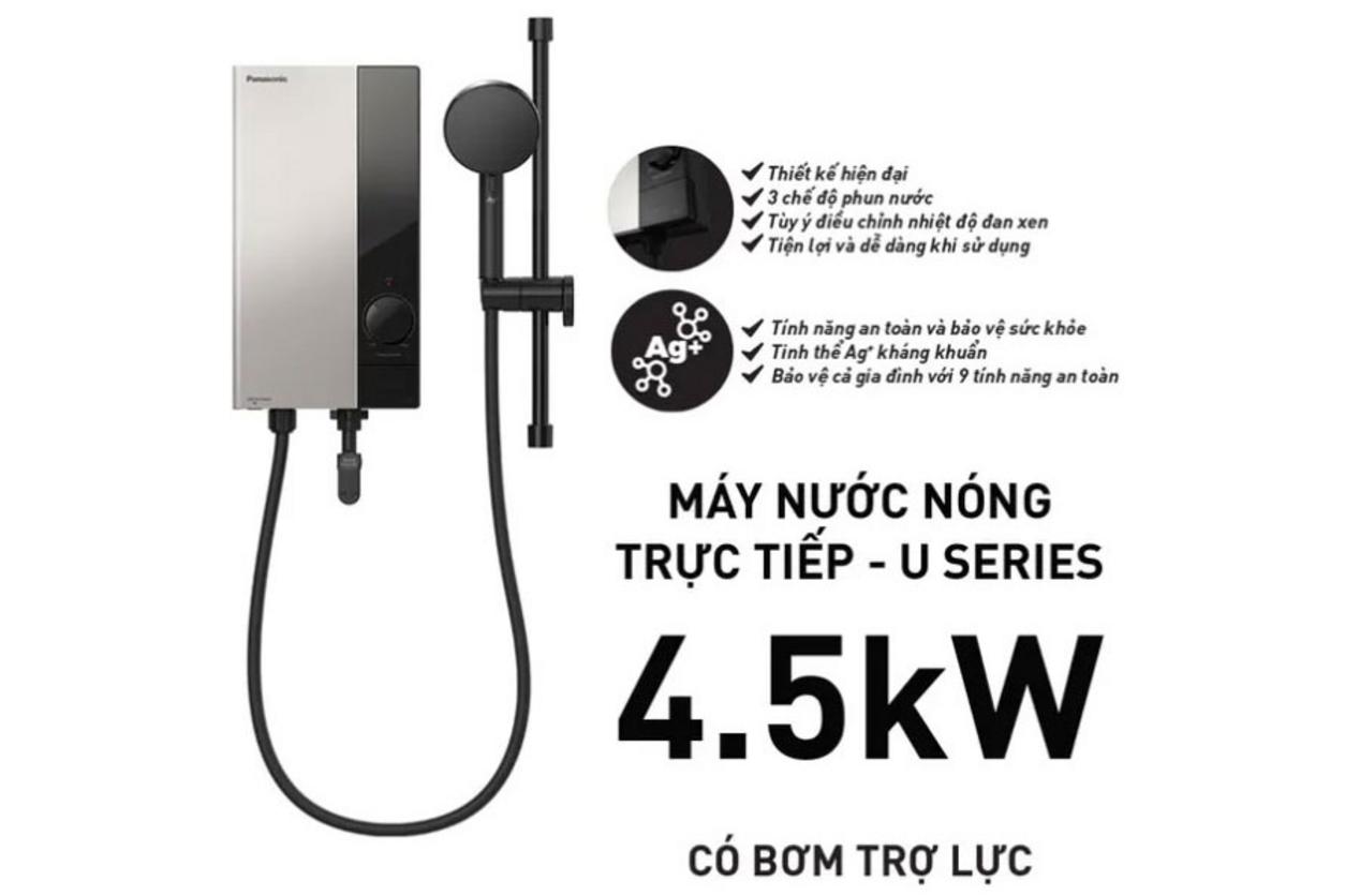 Bơm trợ lực DC siêu êm giúp dòng nước ổn định hơn khi nguồn nước yếu.