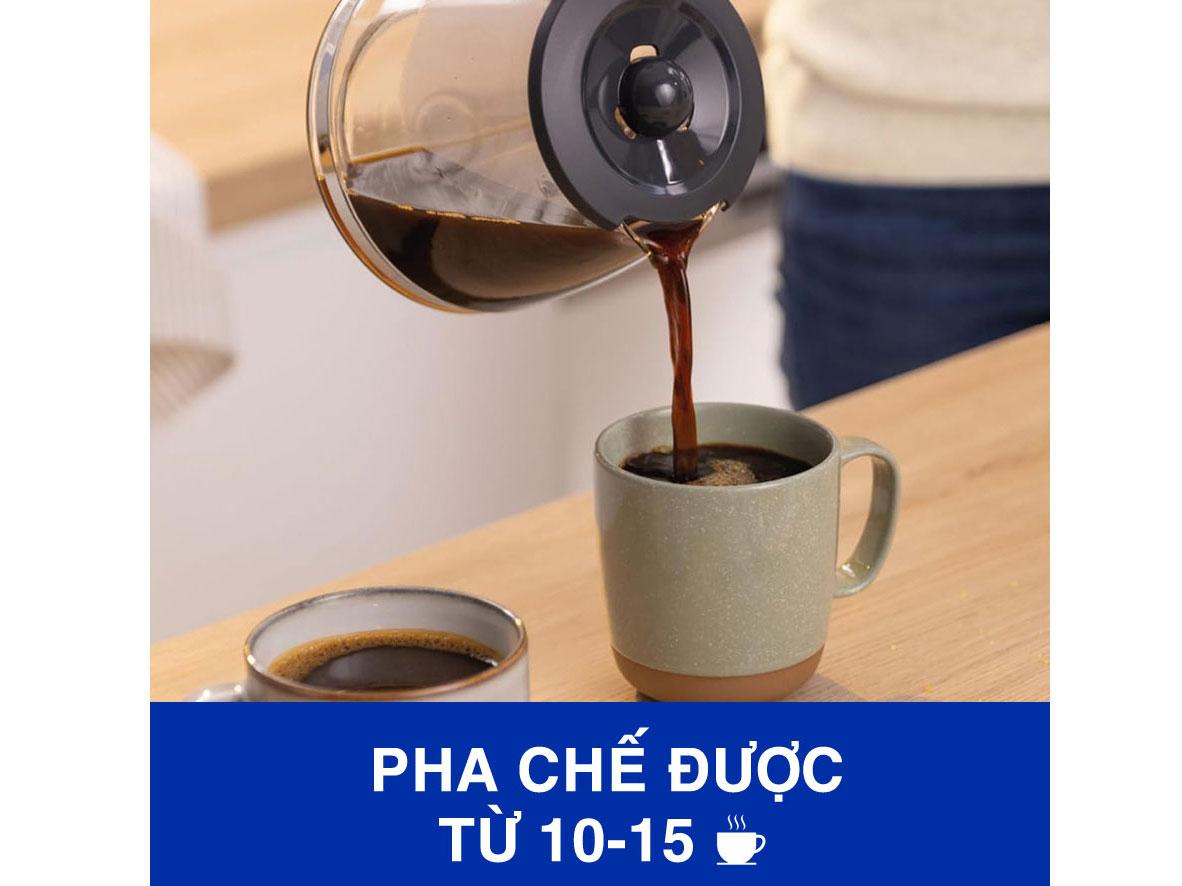 Phù hợp cho gia đình và văn phòng nhỏ cần pha nhanh, dễ dùng.